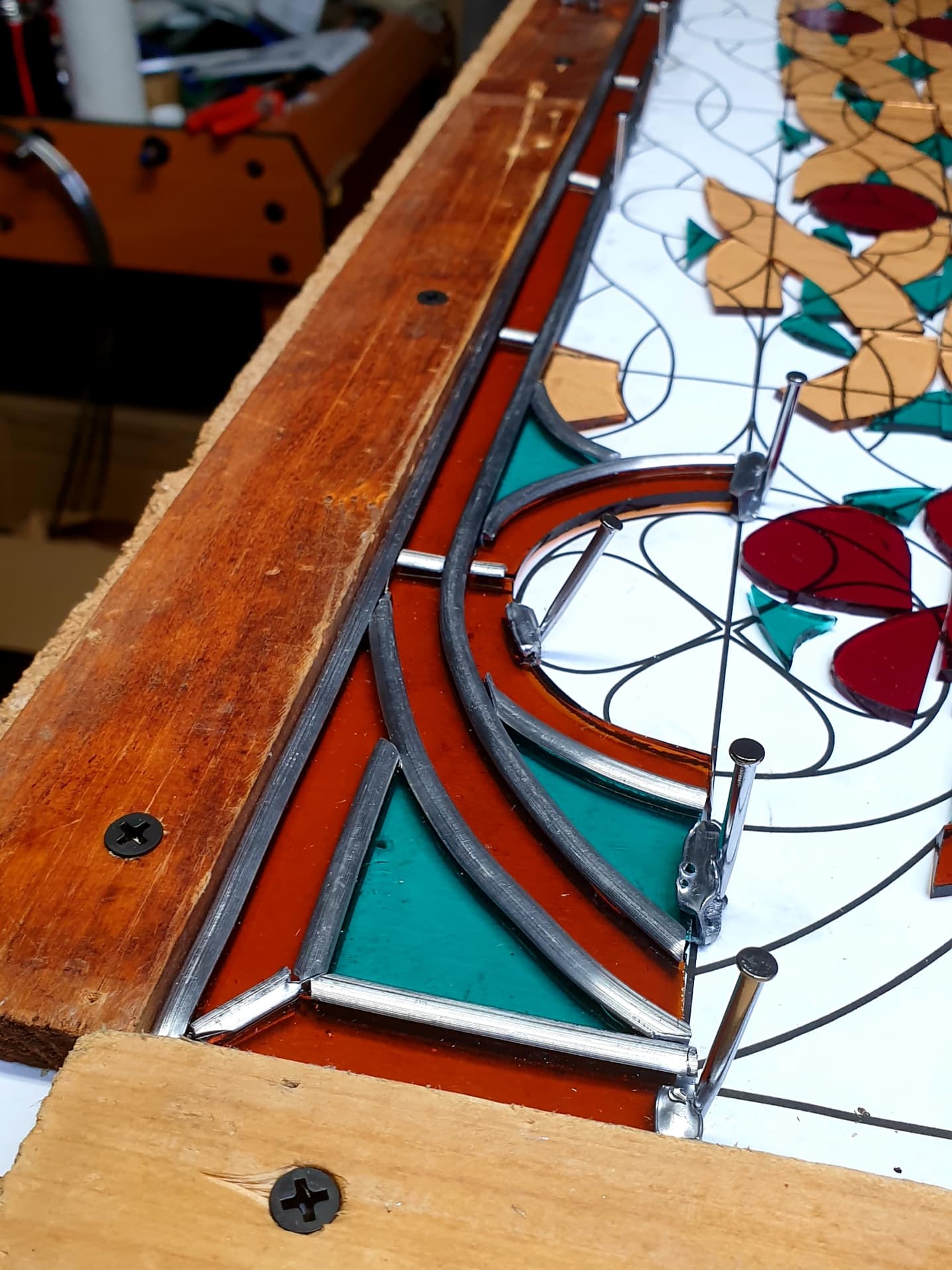 Witraż "Gotycka plecionka" - zdjęcie 2