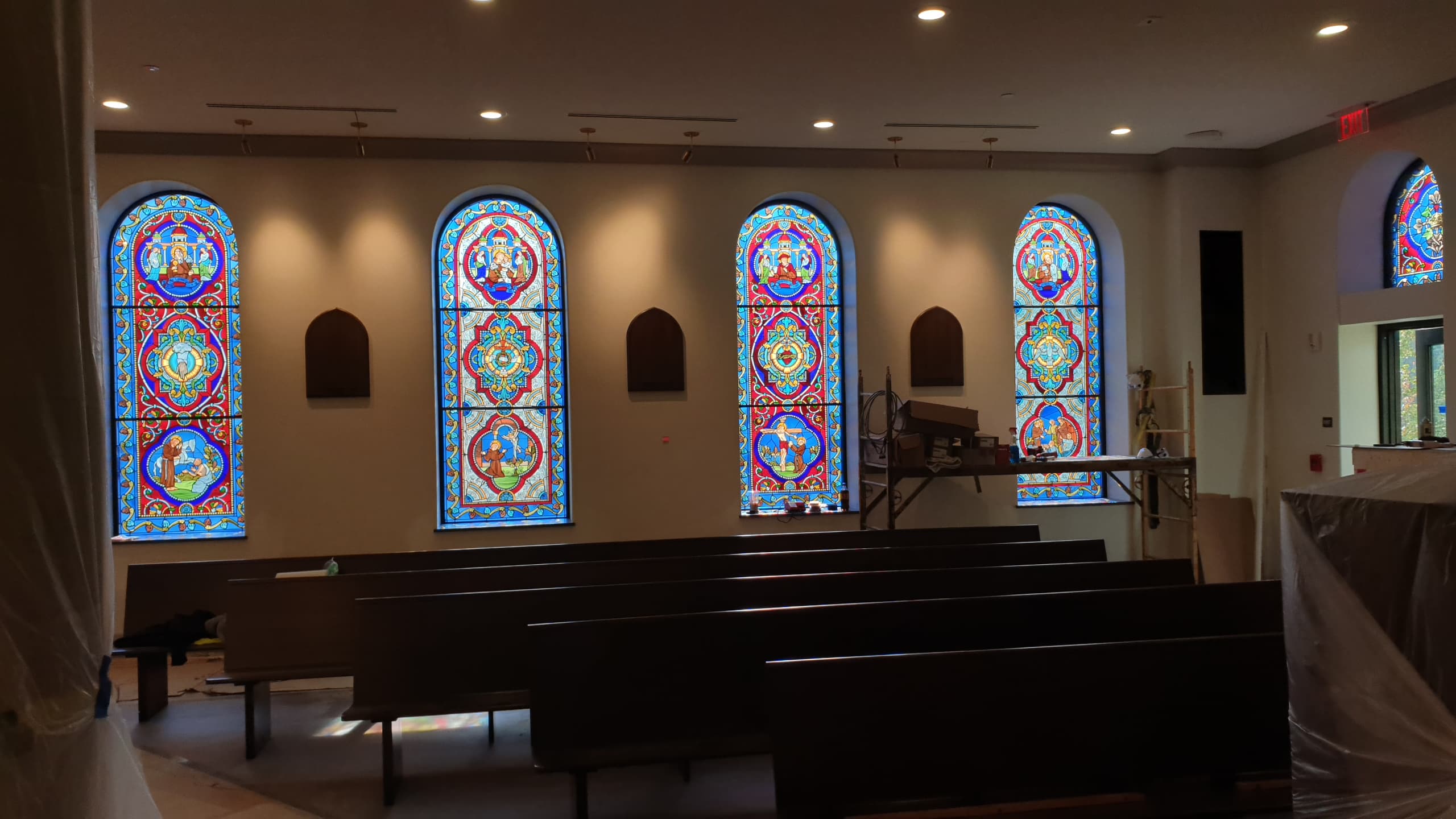 Seria witraży do kaplicy franciszkańskiej w Steubenville, Ohio - zdjęcie 4